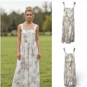 Adrianna Papell Occasions floral maxi formal dress